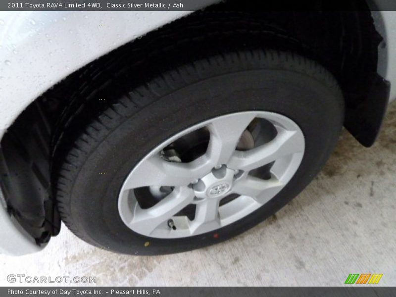 Classic Silver Metallic / Ash 2011 Toyota RAV4 Limited 4WD