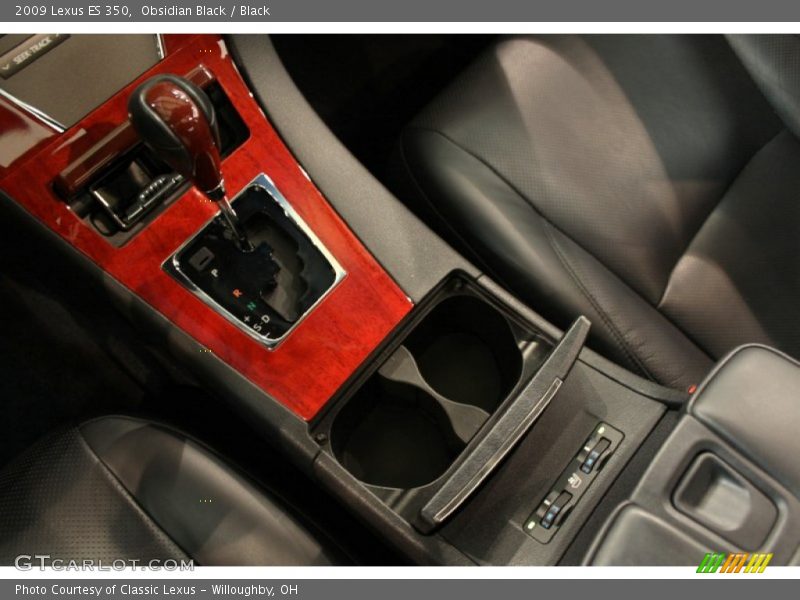 Obsidian Black / Black 2009 Lexus ES 350