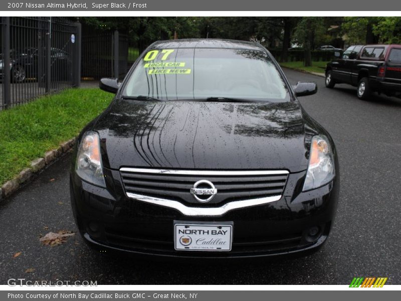 Super Black / Frost 2007 Nissan Altima Hybrid