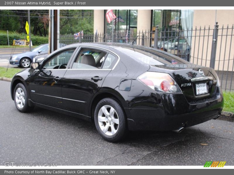 Super Black / Frost 2007 Nissan Altima Hybrid