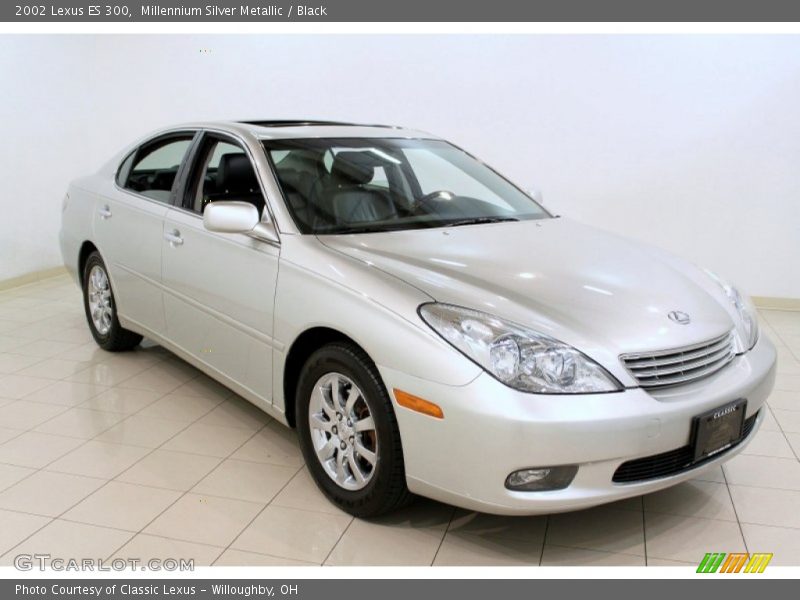 Millennium Silver Metallic / Black 2002 Lexus ES 300