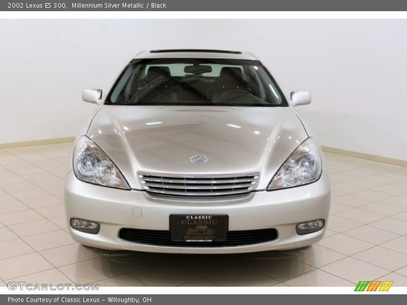 Millennium Silver Metallic / Black 2002 Lexus ES 300