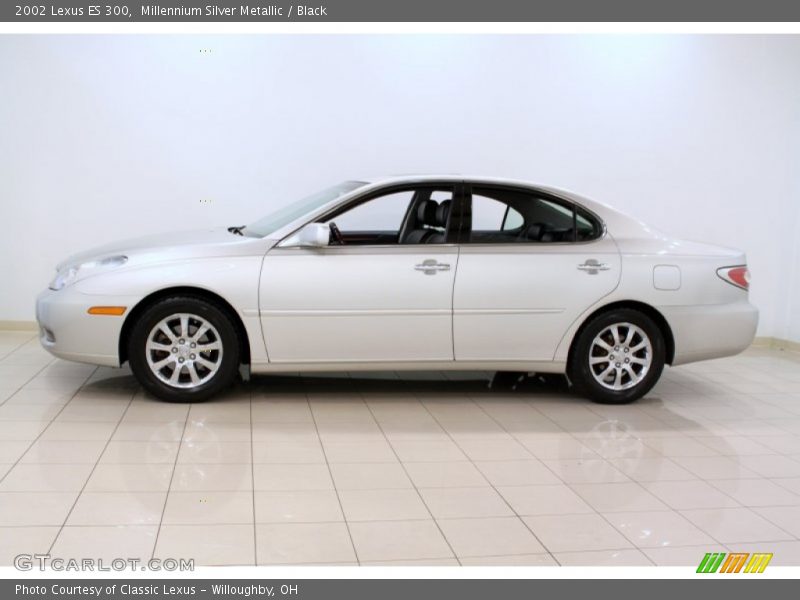 Millennium Silver Metallic / Black 2002 Lexus ES 300