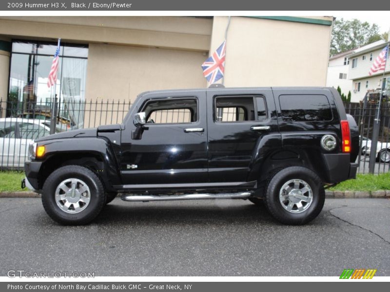 Black / Ebony/Pewter 2009 Hummer H3 X