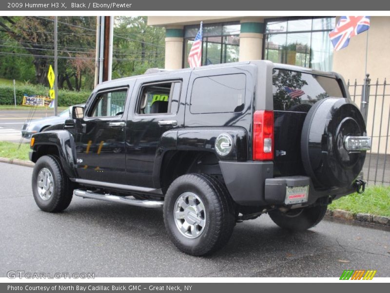 Black / Ebony/Pewter 2009 Hummer H3 X