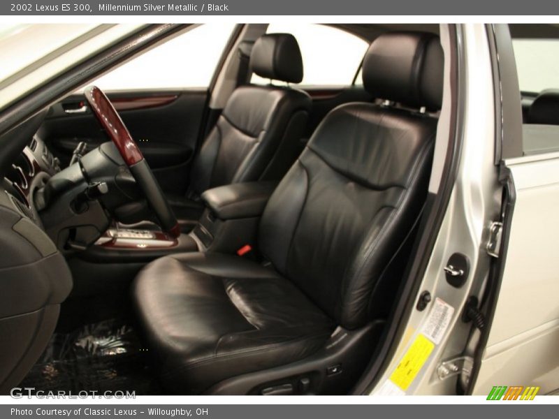 Millennium Silver Metallic / Black 2002 Lexus ES 300