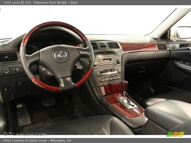 Millennium Silver Metallic / Black 2002 Lexus ES 300