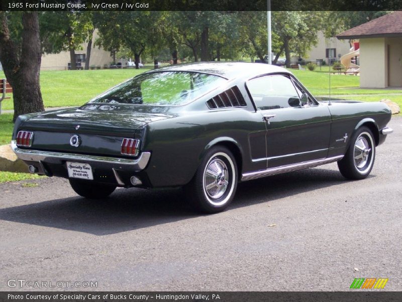  1965 Mustang Coupe Ivy Green