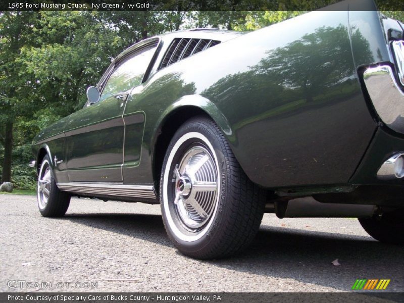 Ivy Green / Ivy Gold 1965 Ford Mustang Coupe
