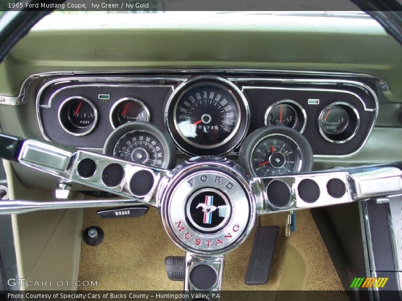  1965 Mustang Coupe Coupe Gauges