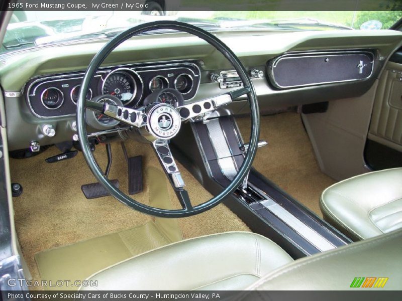 Dashboard of 1965 Mustang Coupe