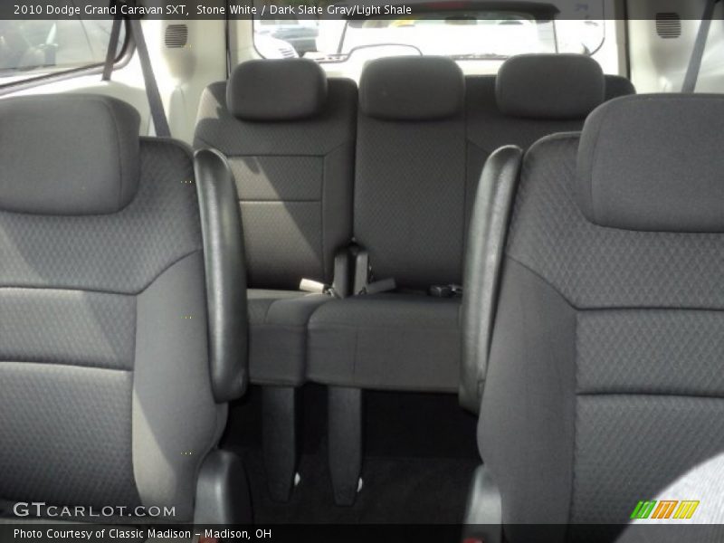 Stone White / Dark Slate Gray/Light Shale 2010 Dodge Grand Caravan SXT