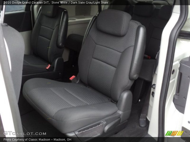 Stone White / Dark Slate Gray/Light Shale 2010 Dodge Grand Caravan SXT