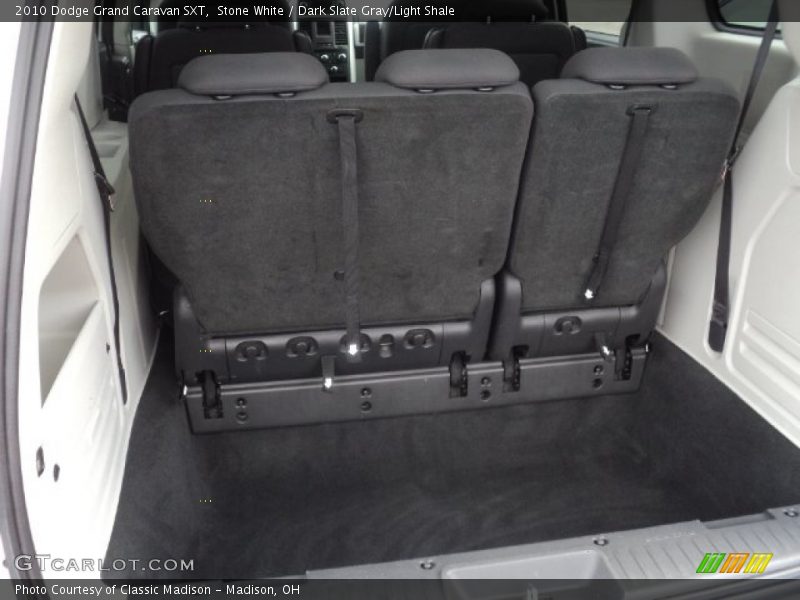 Stone White / Dark Slate Gray/Light Shale 2010 Dodge Grand Caravan SXT
