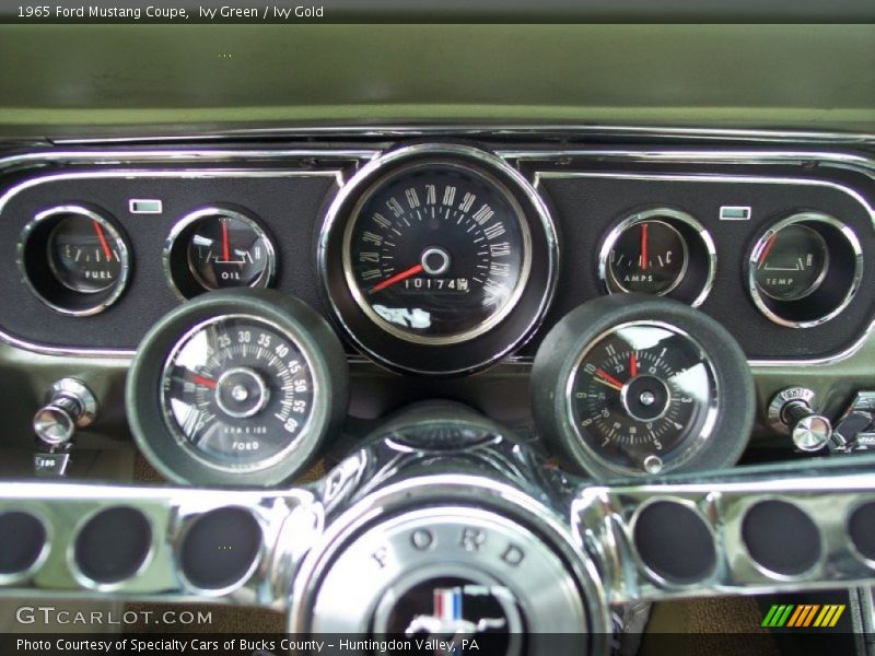  1965 Mustang Coupe Coupe Gauges