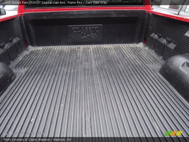 Flame Red / Dark Slate Gray 2005 Dodge Ram 2500 ST Regular Cab 4x4