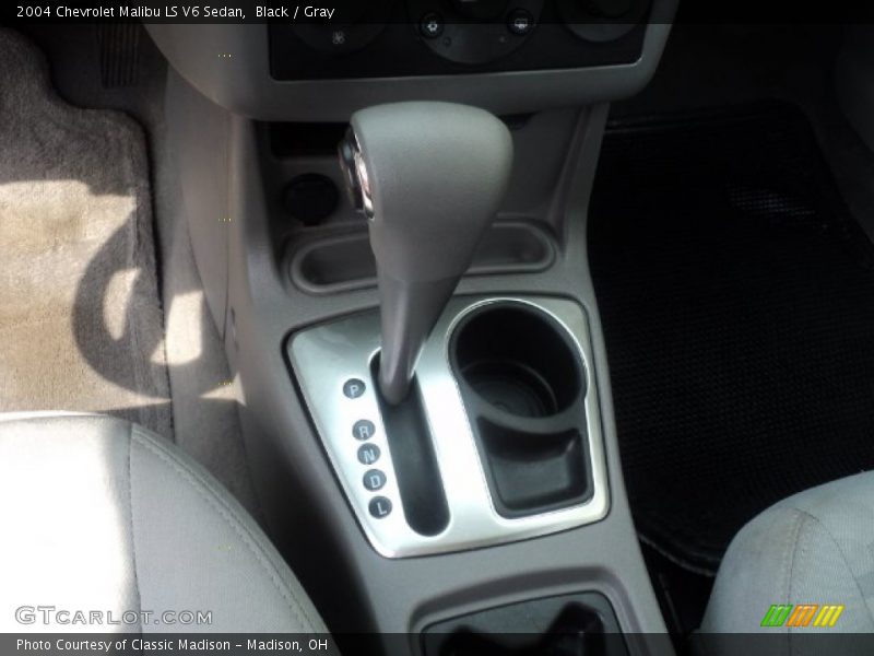 Black / Gray 2004 Chevrolet Malibu LS V6 Sedan