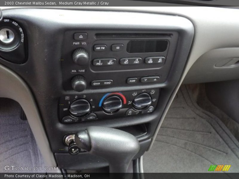 Medium Gray Metallic / Gray 2003 Chevrolet Malibu Sedan