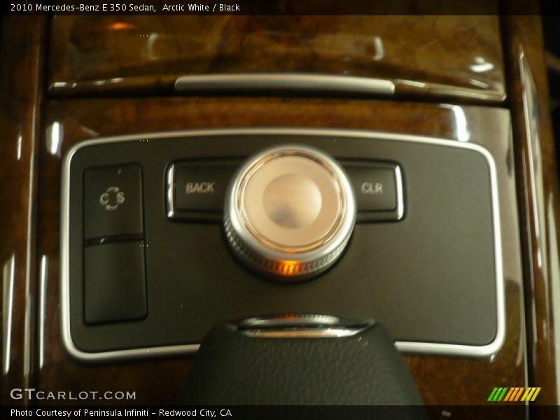 Arctic White / Black 2010 Mercedes-Benz E 350 Sedan