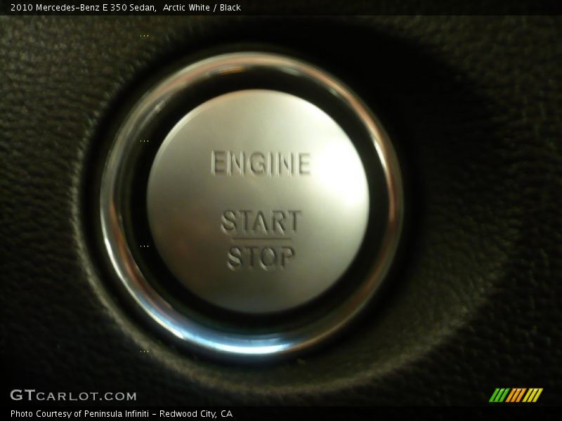 Arctic White / Black 2010 Mercedes-Benz E 350 Sedan