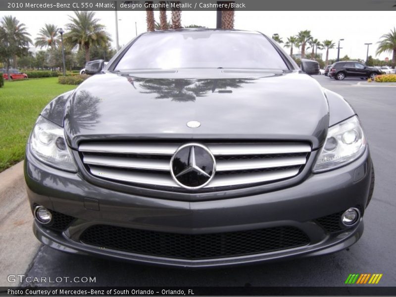 designo Graphite Metallic / Cashmere/Black 2010 Mercedes-Benz CL 550 4Matic