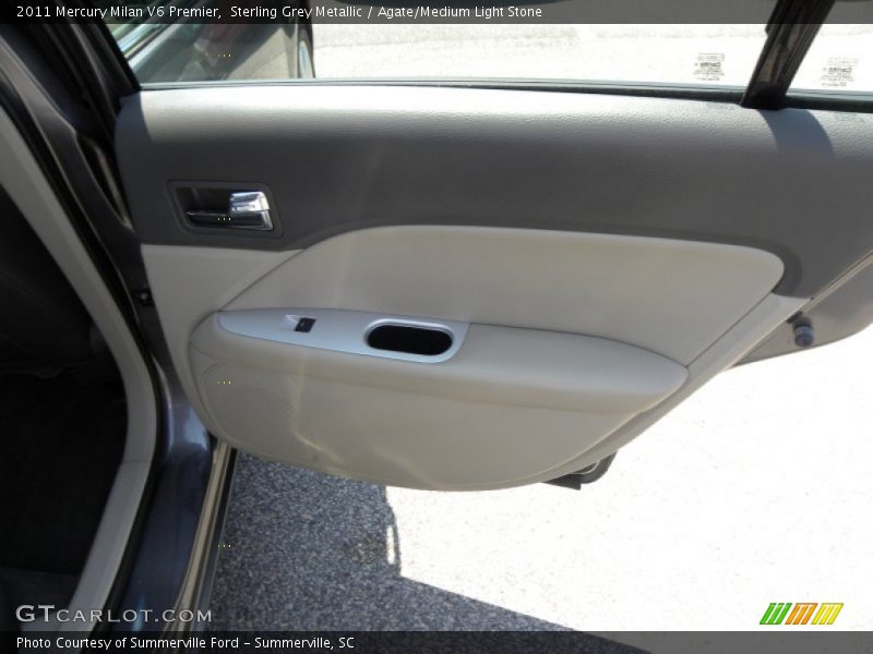 Sterling Grey Metallic / Agate/Medium Light Stone 2011 Mercury Milan V6 Premier