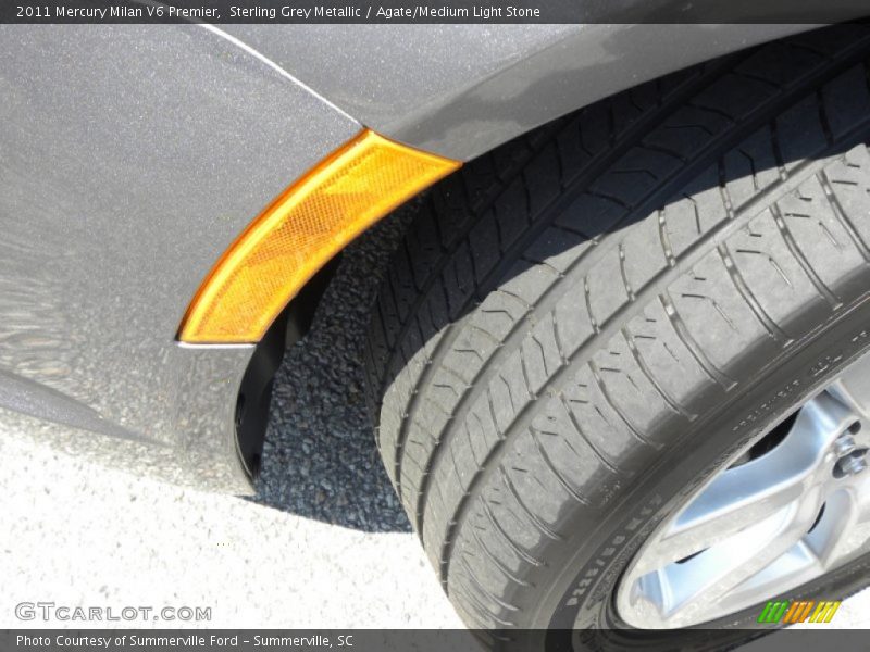 Sterling Grey Metallic / Agate/Medium Light Stone 2011 Mercury Milan V6 Premier