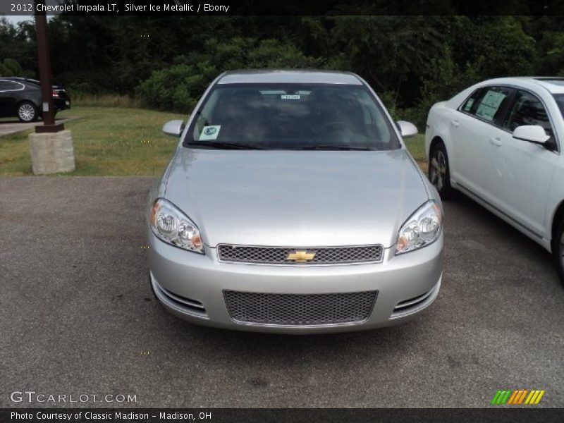 Silver Ice Metallic / Ebony 2012 Chevrolet Impala LT