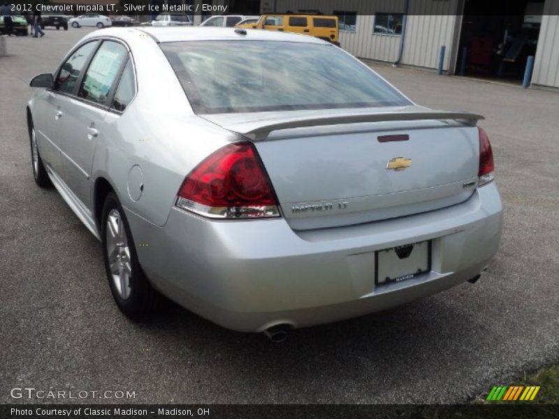 Silver Ice Metallic / Ebony 2012 Chevrolet Impala LT
