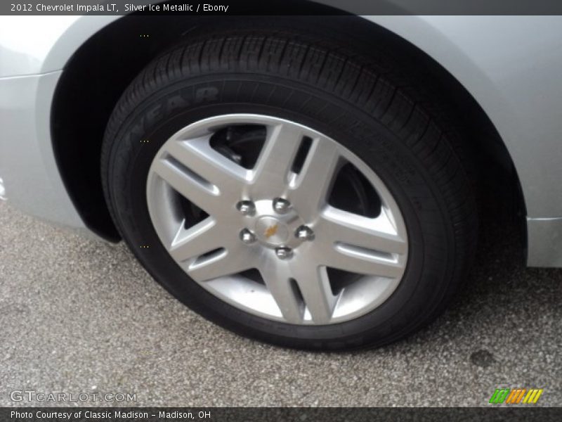 Silver Ice Metallic / Ebony 2012 Chevrolet Impala LT