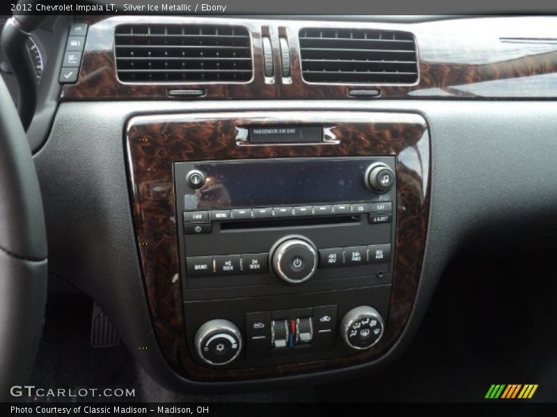 Silver Ice Metallic / Ebony 2012 Chevrolet Impala LT