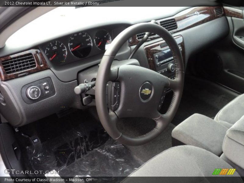Silver Ice Metallic / Ebony 2012 Chevrolet Impala LT