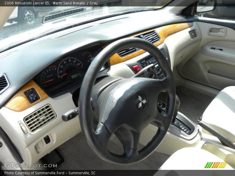 Warm Sand Metallic / Gray 2006 Mitsubishi Lancer ES