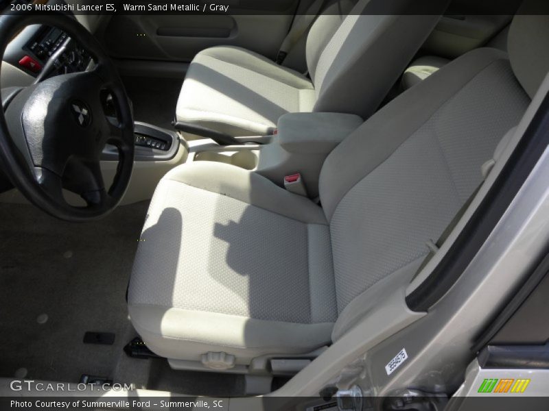 Warm Sand Metallic / Gray 2006 Mitsubishi Lancer ES