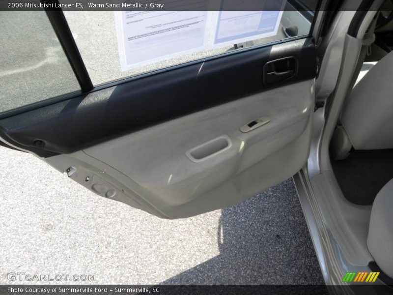 Warm Sand Metallic / Gray 2006 Mitsubishi Lancer ES