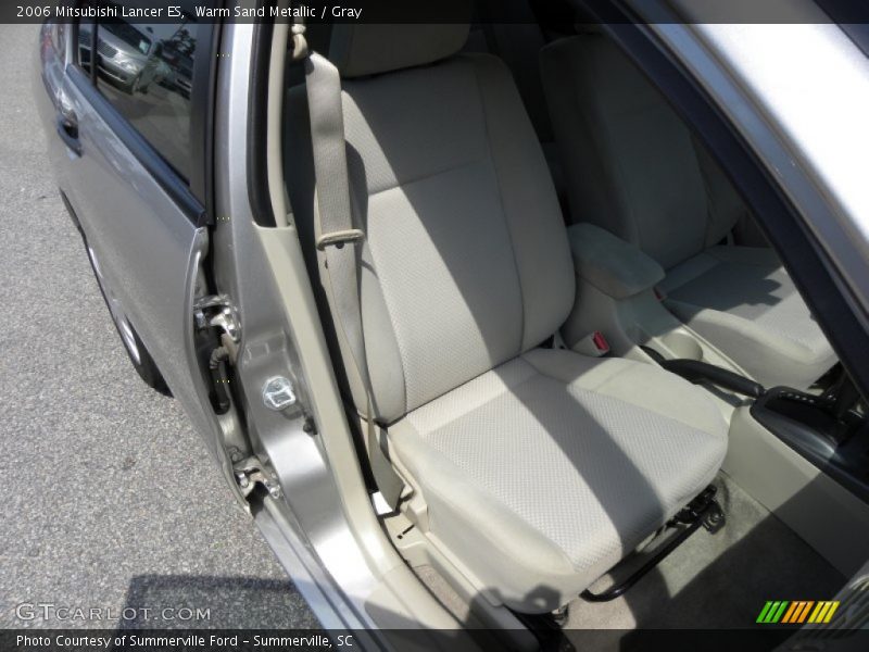 Warm Sand Metallic / Gray 2006 Mitsubishi Lancer ES