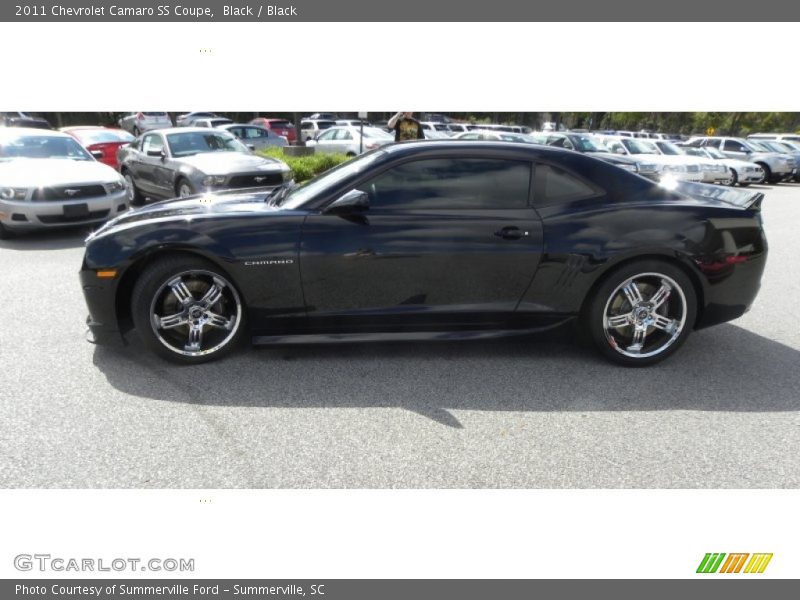 Black / Black 2011 Chevrolet Camaro SS Coupe