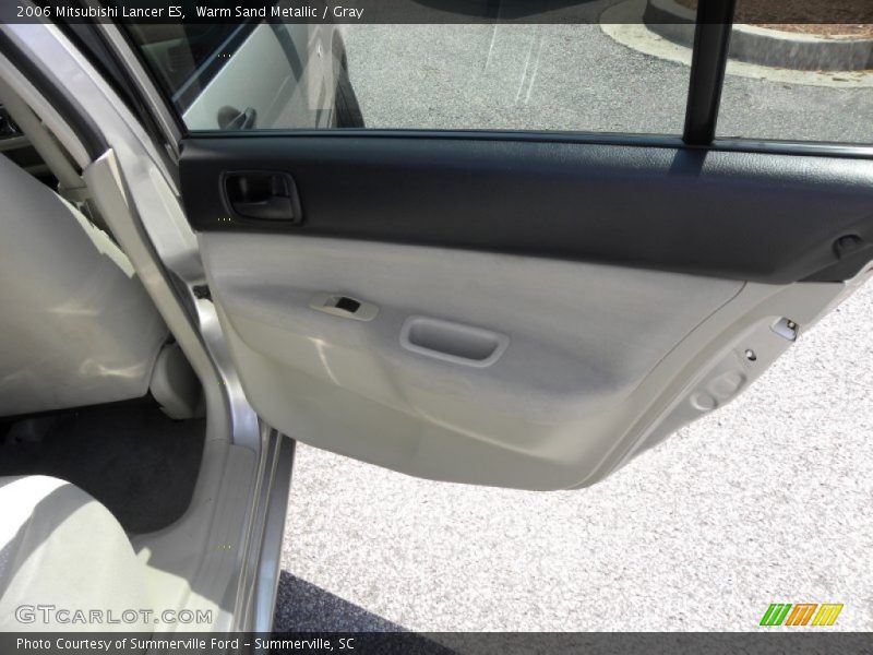 Warm Sand Metallic / Gray 2006 Mitsubishi Lancer ES