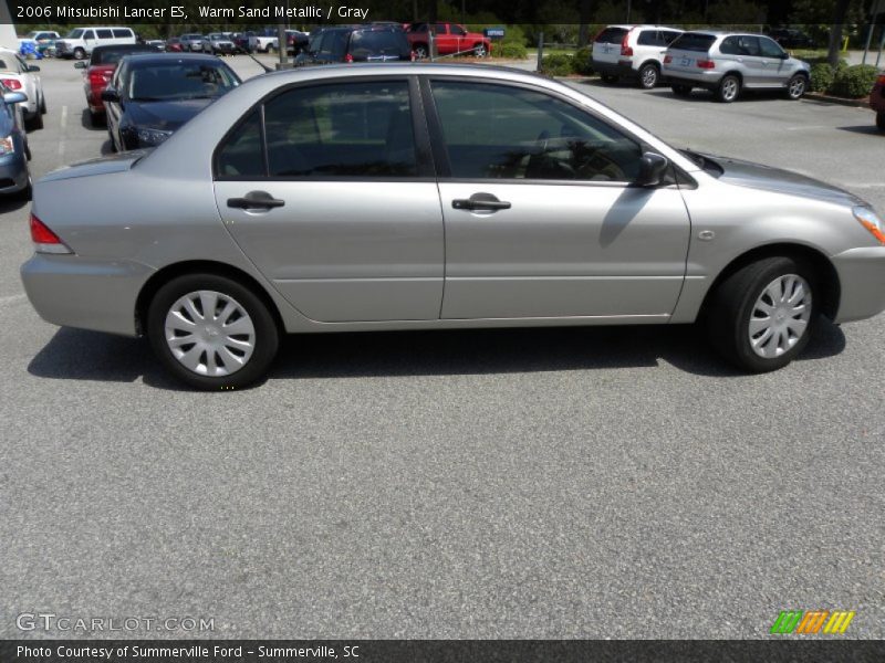 Warm Sand Metallic / Gray 2006 Mitsubishi Lancer ES
