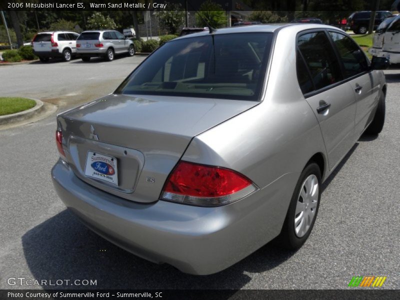 Warm Sand Metallic / Gray 2006 Mitsubishi Lancer ES