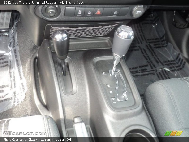 Black / Black 2012 Jeep Wrangler Unlimited Rubicon 4x4