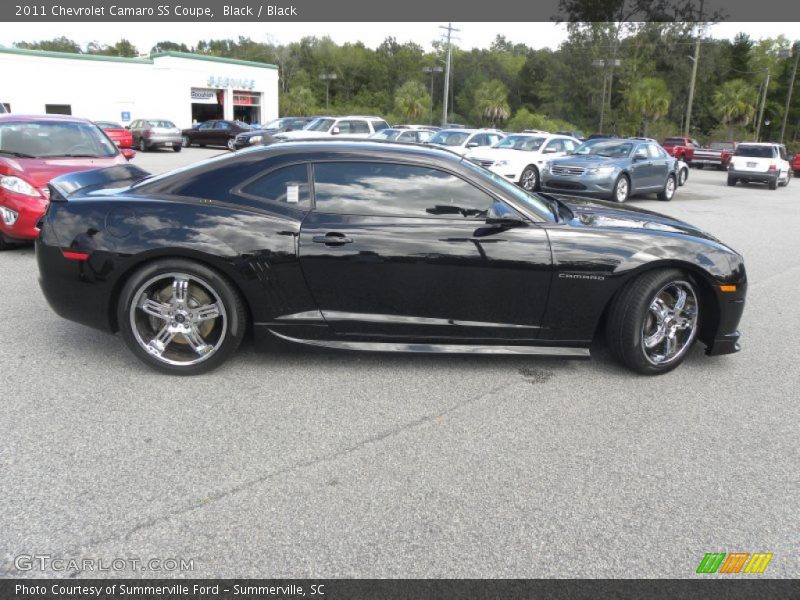 Black / Black 2011 Chevrolet Camaro SS Coupe