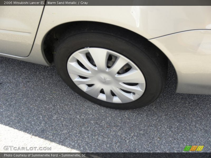 Warm Sand Metallic / Gray 2006 Mitsubishi Lancer ES