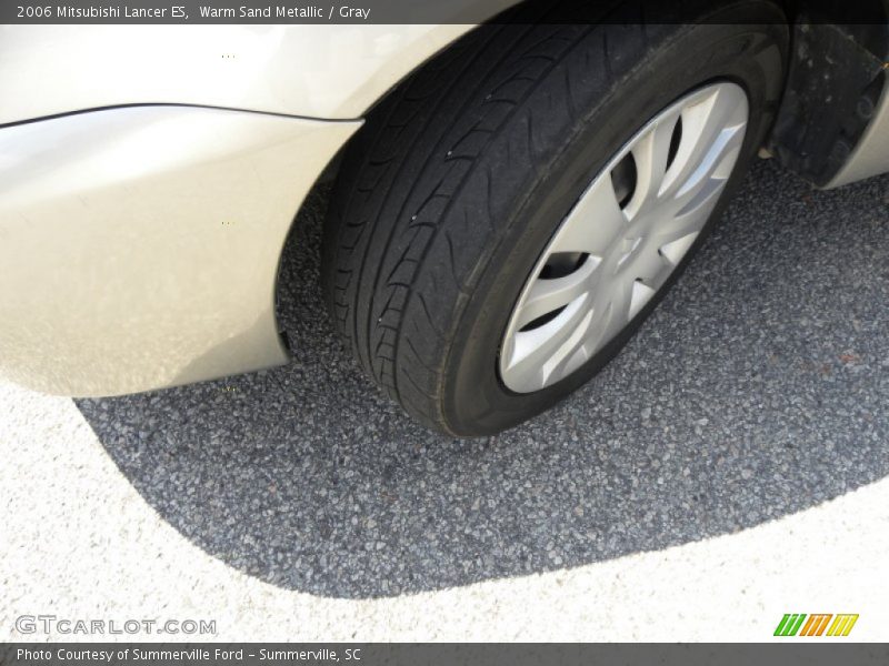 Warm Sand Metallic / Gray 2006 Mitsubishi Lancer ES