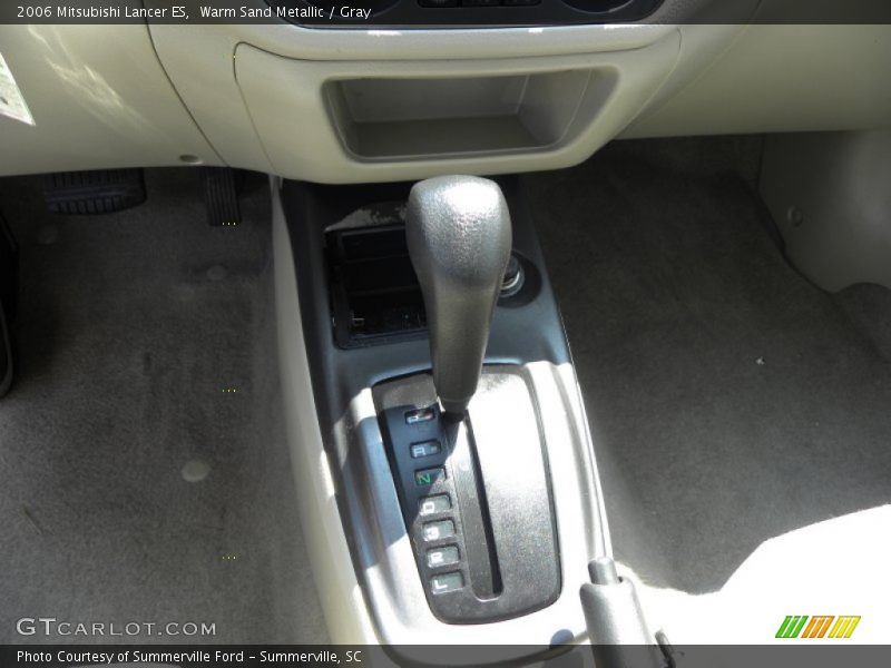 Warm Sand Metallic / Gray 2006 Mitsubishi Lancer ES