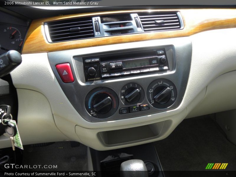 Warm Sand Metallic / Gray 2006 Mitsubishi Lancer ES