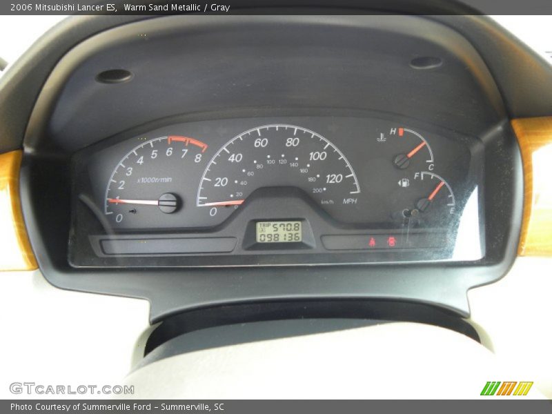 Warm Sand Metallic / Gray 2006 Mitsubishi Lancer ES