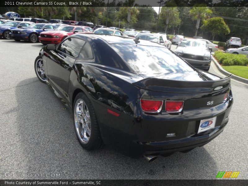 Black / Black 2011 Chevrolet Camaro SS Coupe