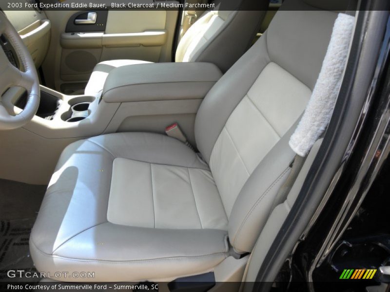 Black Clearcoat / Medium Parchment 2003 Ford Expedition Eddie Bauer