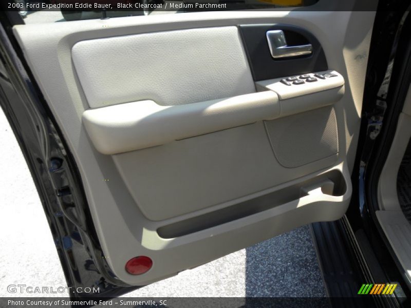 Black Clearcoat / Medium Parchment 2003 Ford Expedition Eddie Bauer